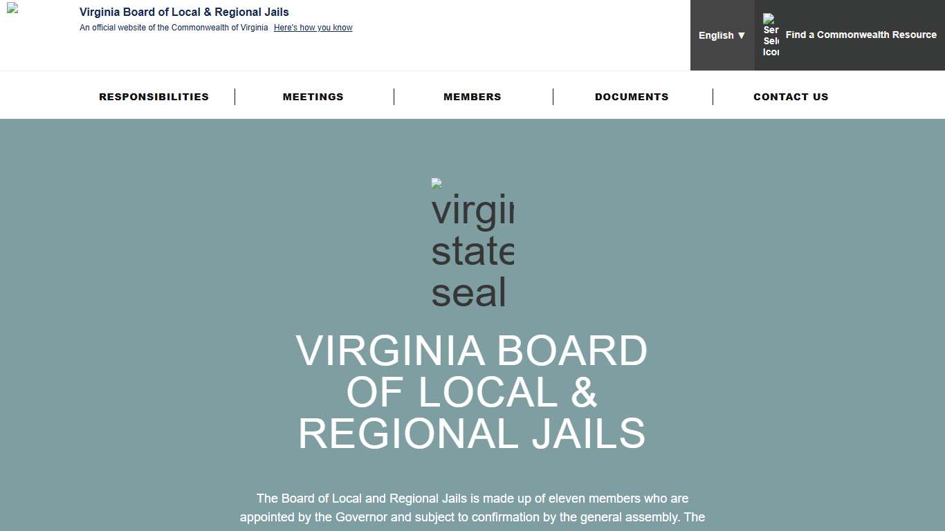 Virginia Board of Local and Regional Jails